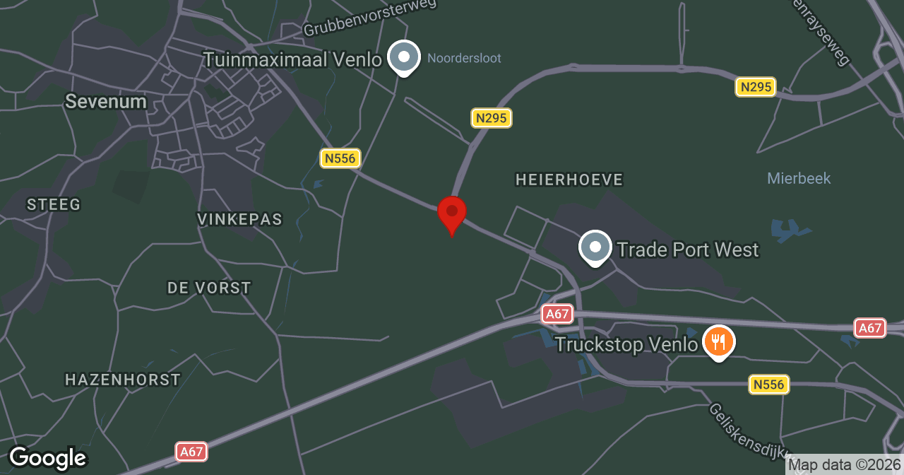 Kaart van de meldlocatie