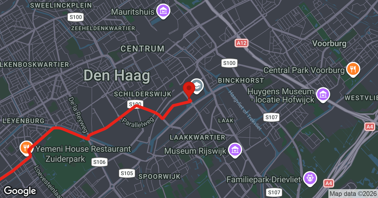 Kaart van de meldlocatie