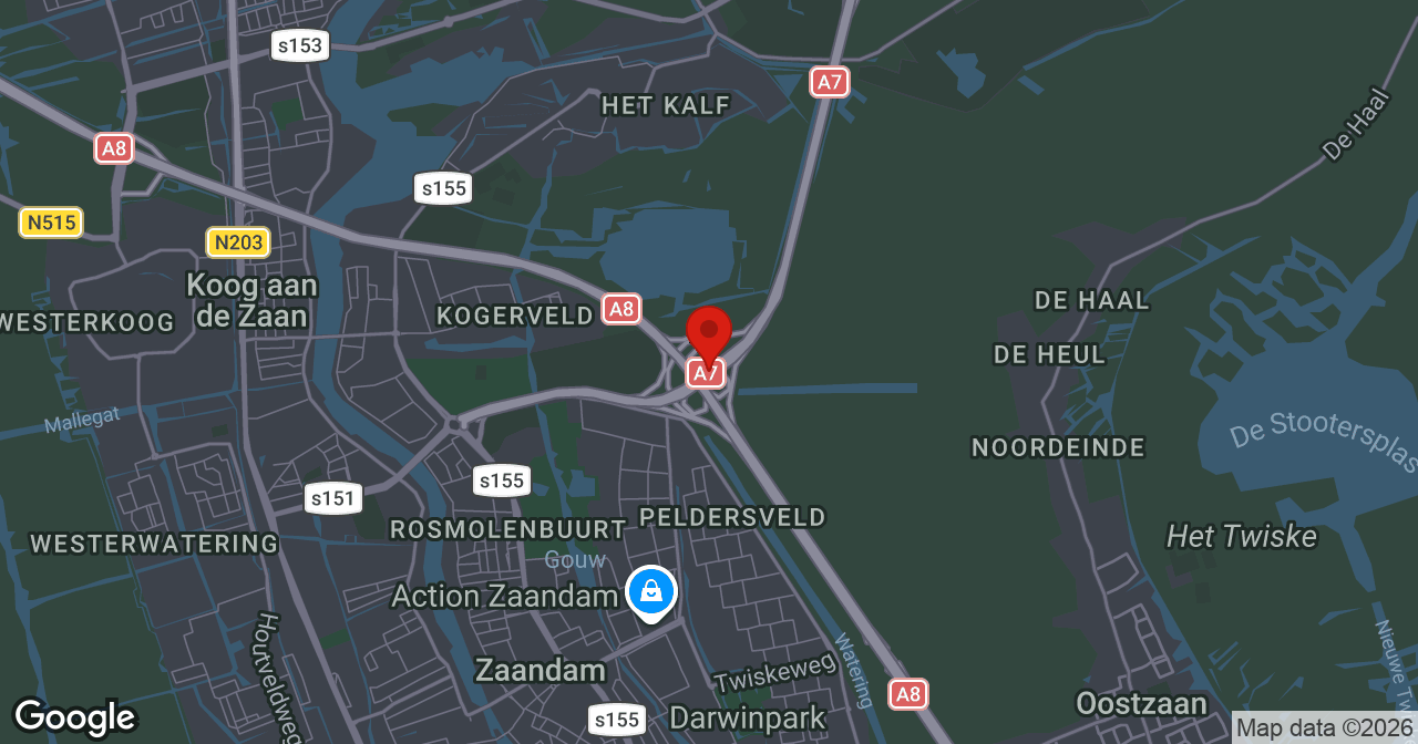 Kaart van de meldlocatie