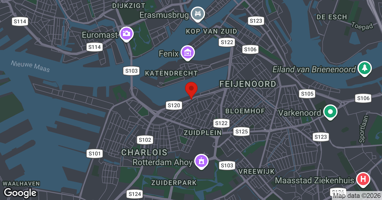 Kaart van de meldlocatie