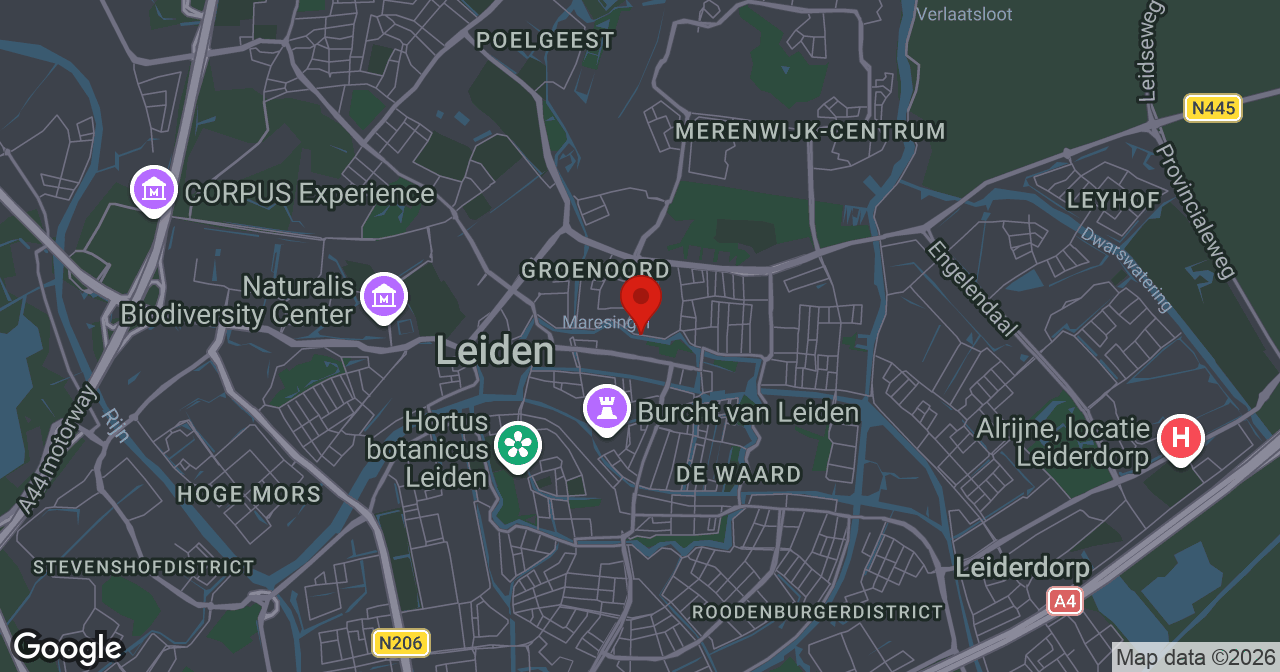Kaart van de meldlocatie