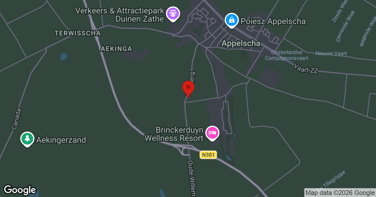 Kaart van de meldlocatie