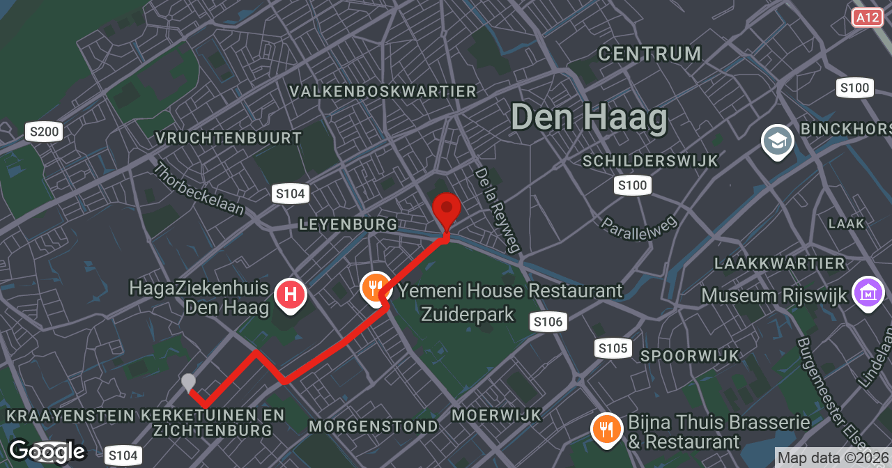 Kaart van de meldlocatie