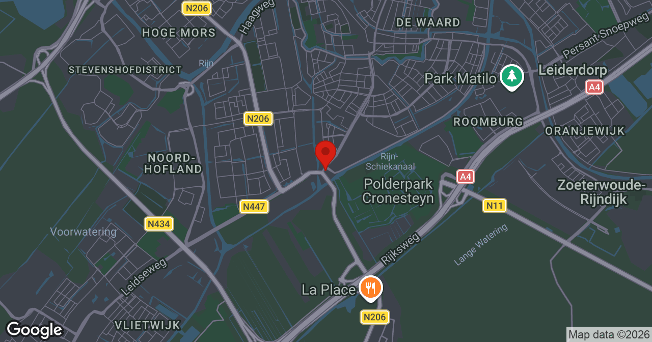 Kaart van de meldlocatie