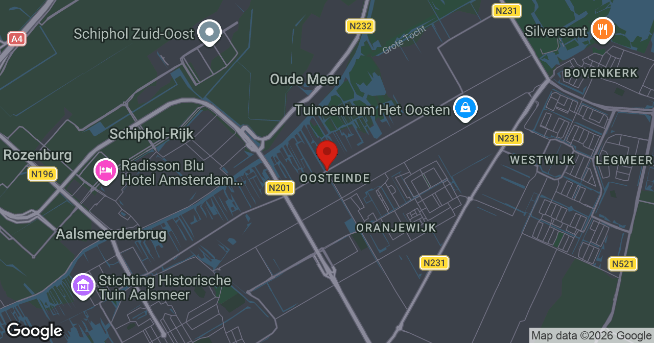 Kaart van de meldlocatie