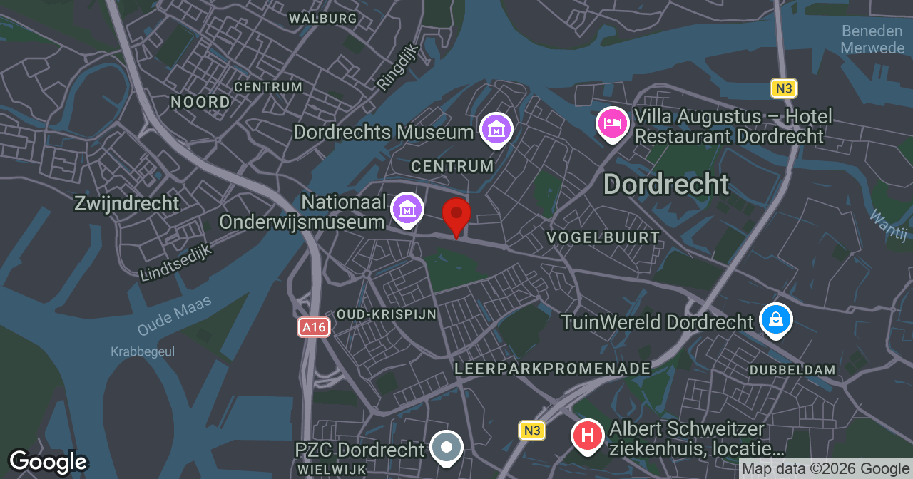 Kaart van de meldlocatie