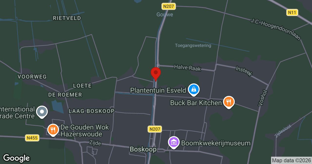 Kaart van de meldlocatie