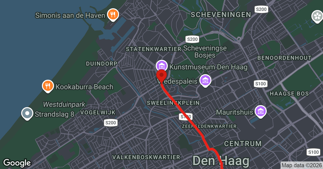 Kaart van de meldlocatie