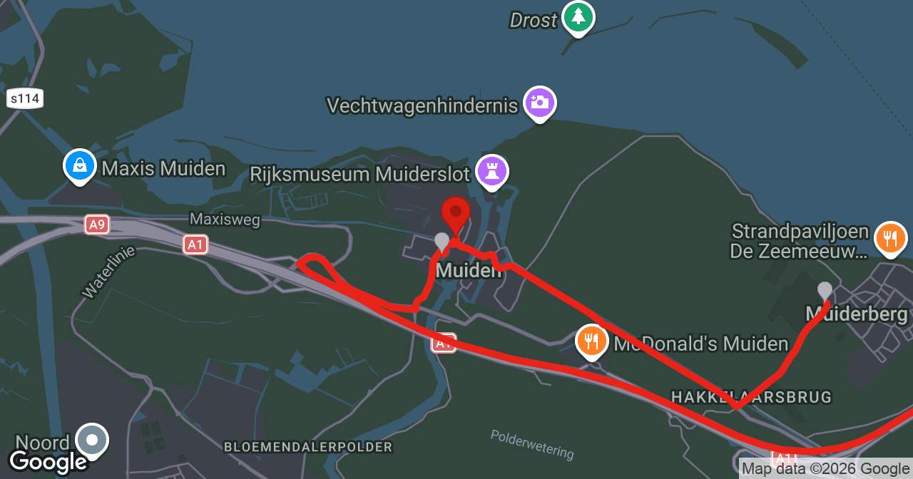 Kaart van de meldlocatie