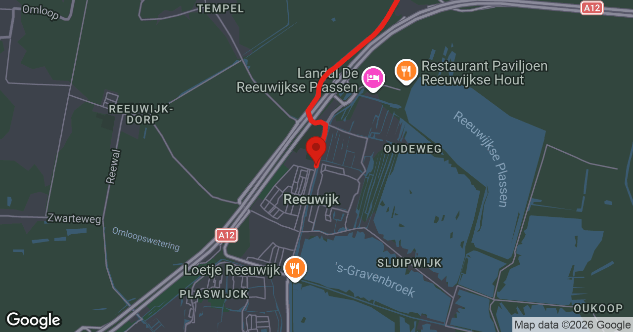 Kaart van de meldlocatie