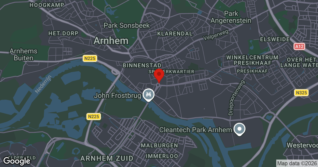 Kaart van de meldlocatie