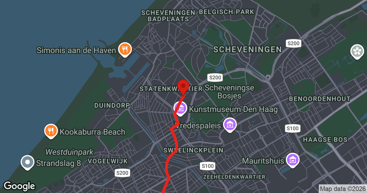 Kaart van de meldlocatie