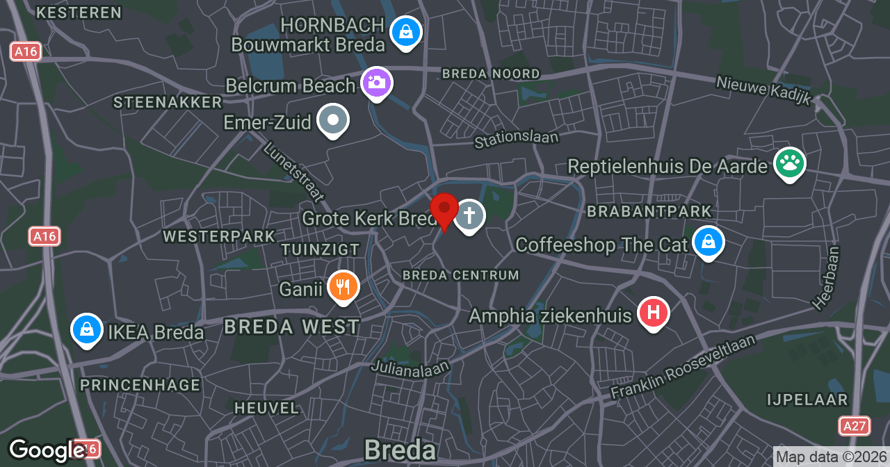 Kaart van de meldlocatie