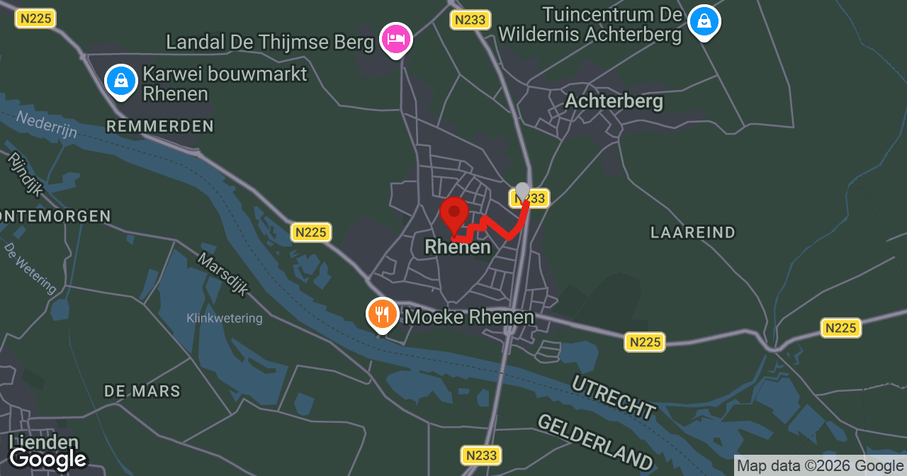 Kaart van de meldlocatie