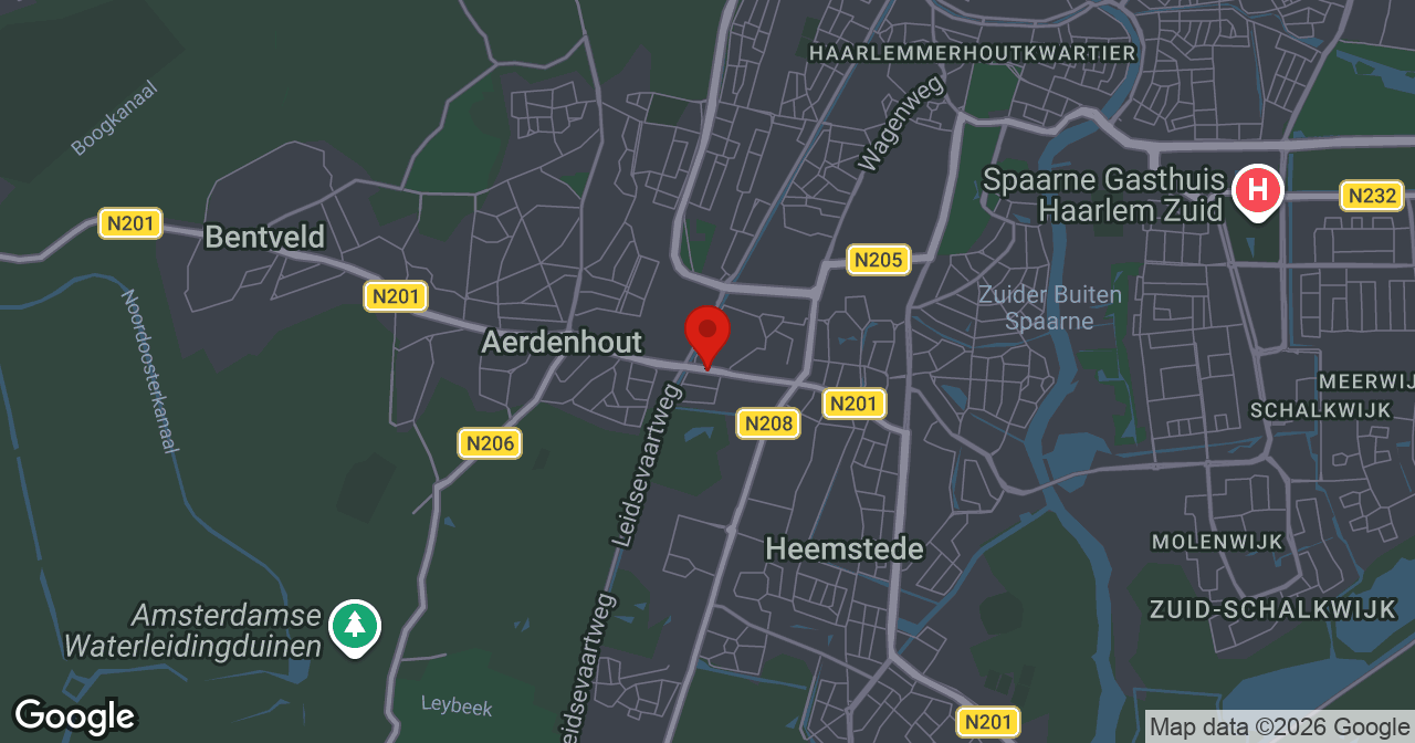 Kaart van de meldlocatie
