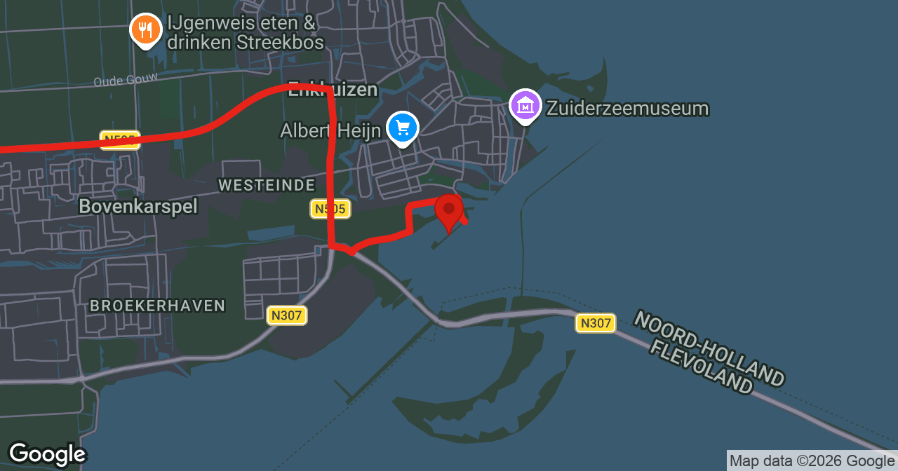 Kaart van de meldlocatie