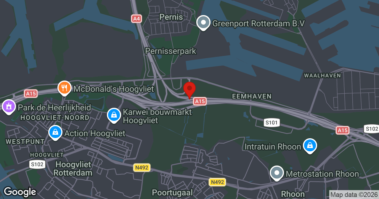 Kaart van de meldlocatie