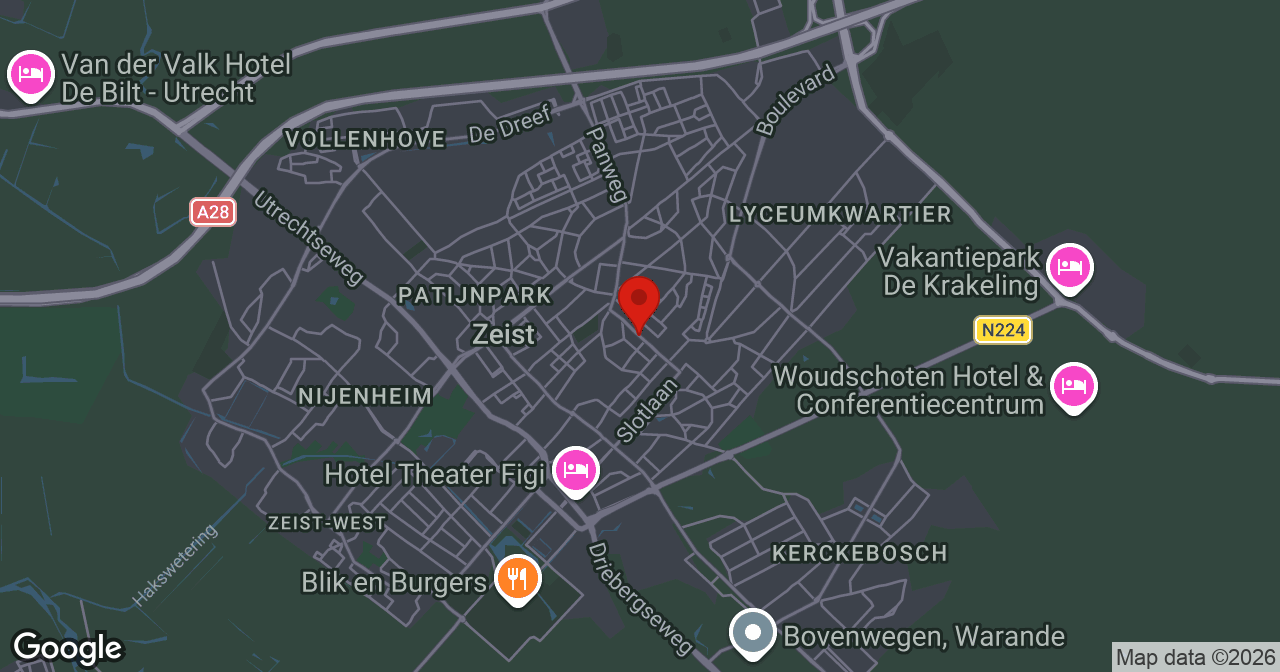 Kaart van de meldlocatie