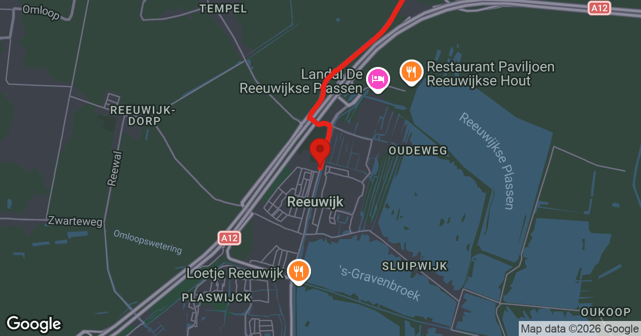 Kaart van de meldlocatie