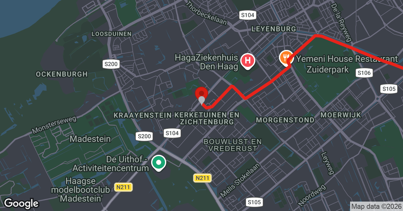 Kaart van de meldlocatie