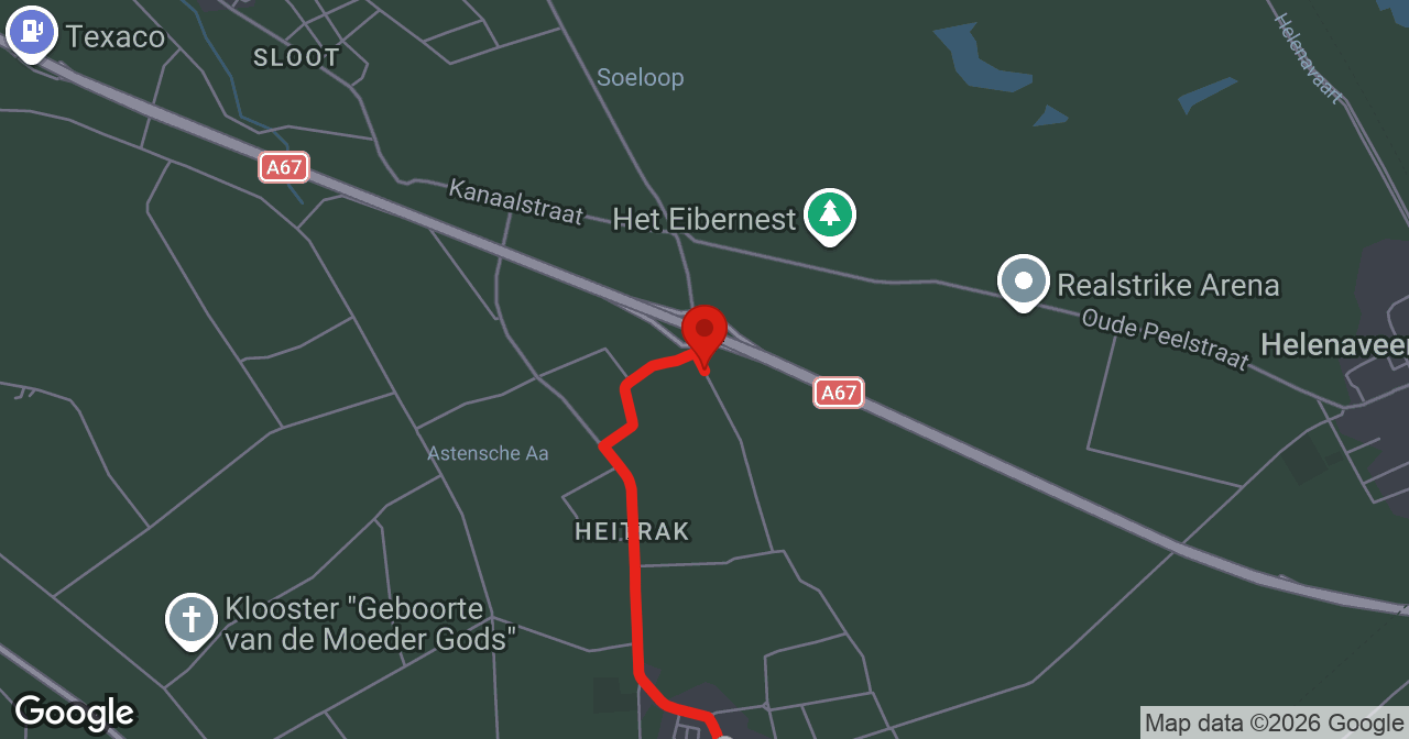 Kaart van de meldlocatie