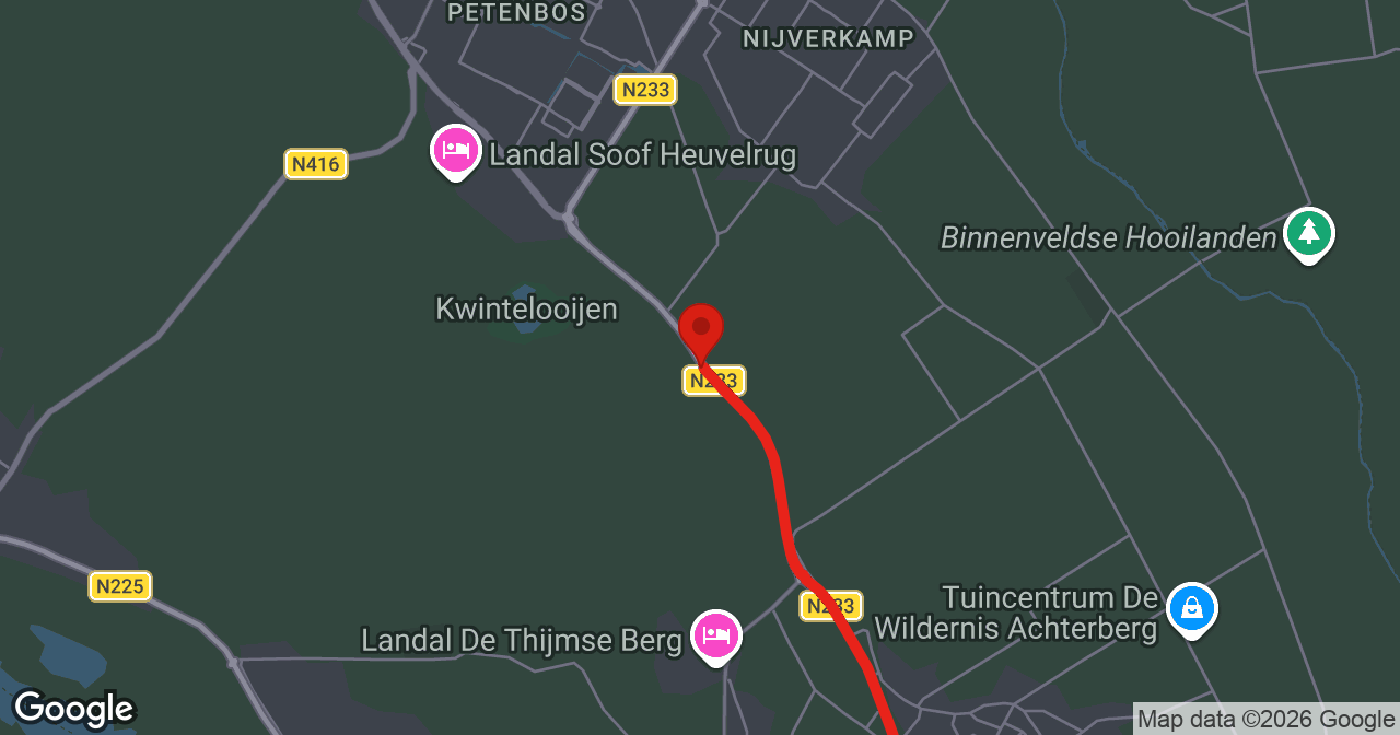 Kaart van de meldlocatie