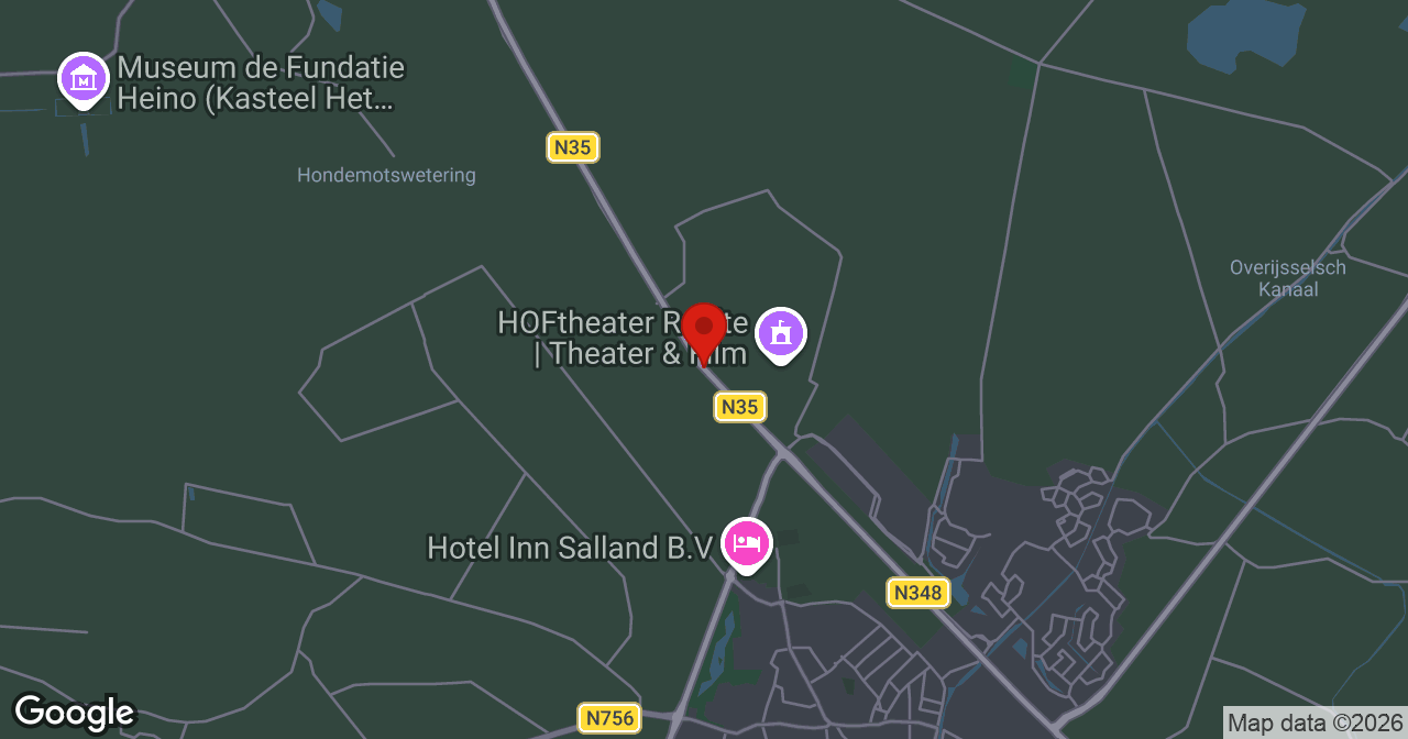 Kaart van de meldlocatie