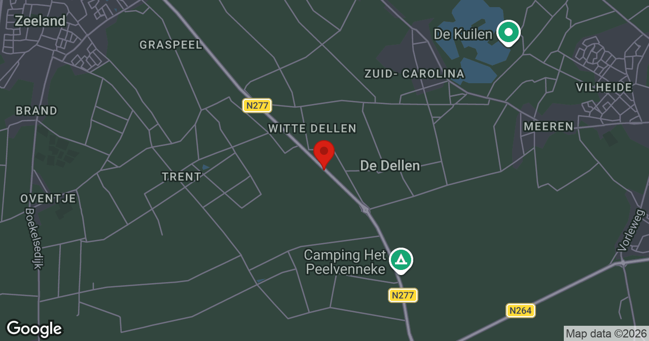Kaart van de meldlocatie