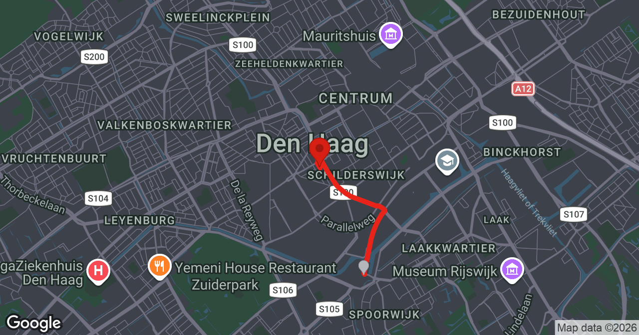 Kaart van de meldlocatie
