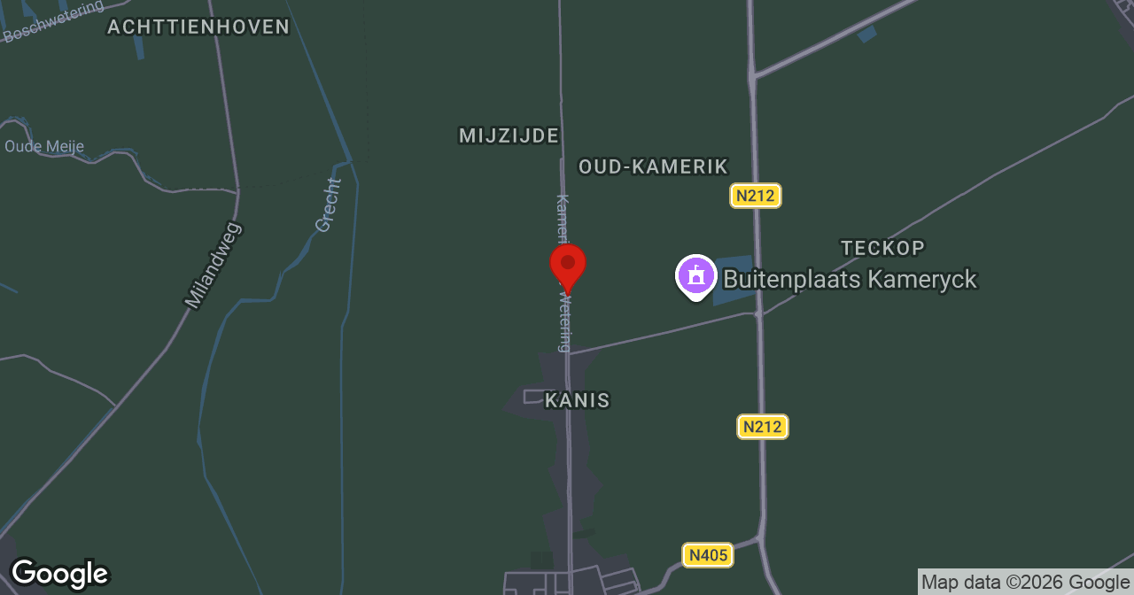 Kaart van de meldlocatie