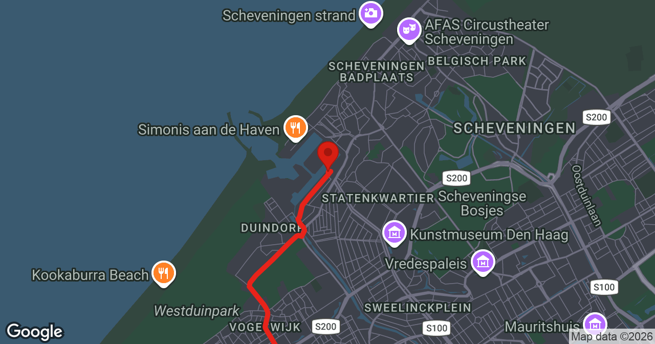 Kaart van de meldlocatie
