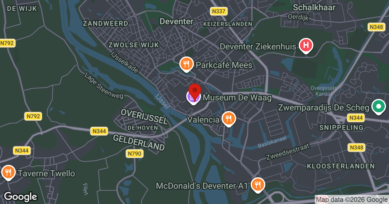 Kaart van de meldlocatie