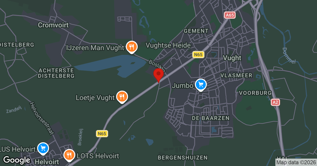 Kaart van de meldlocatie