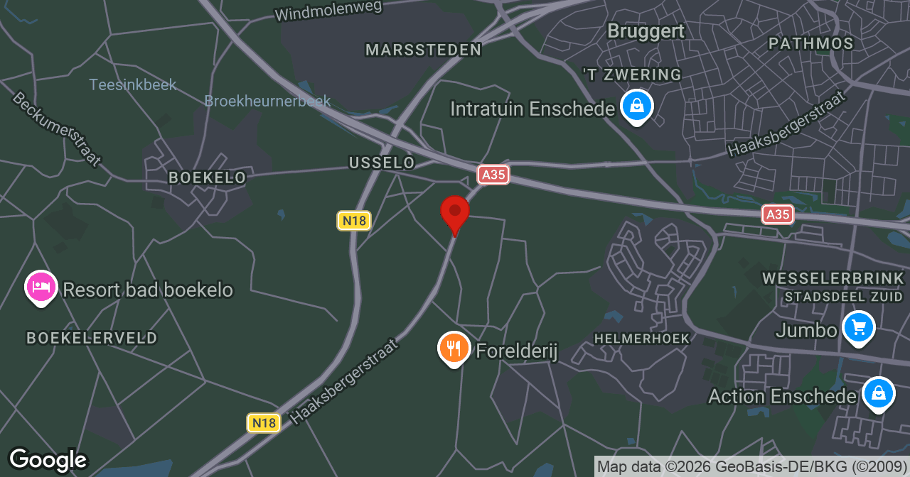 Kaart van de meldlocatie