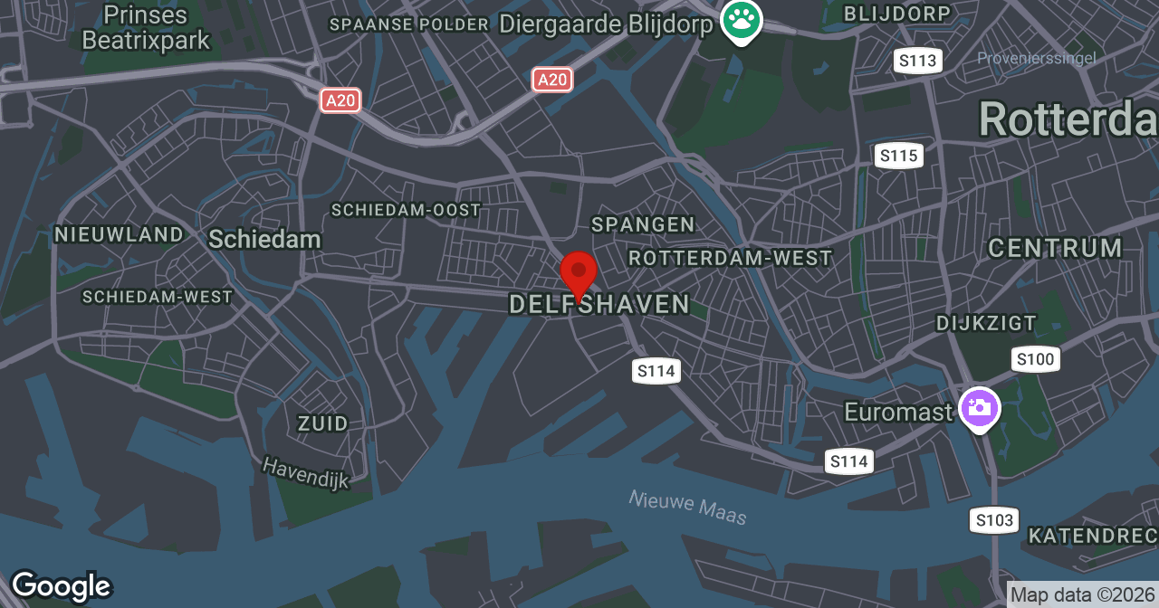Kaart van de meldlocatie