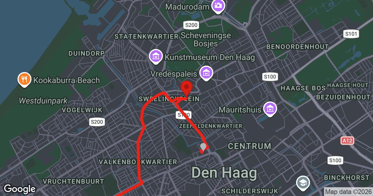 Kaart van de meldlocatie
