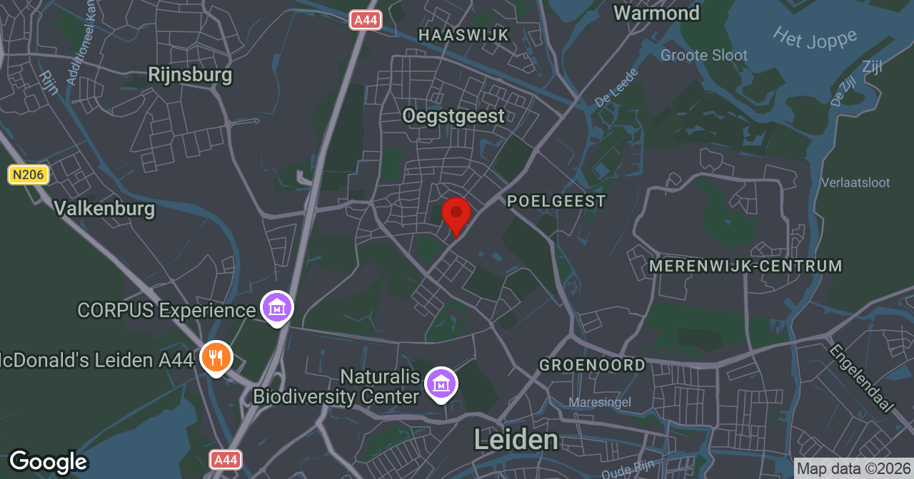 Kaart van de meldlocatie