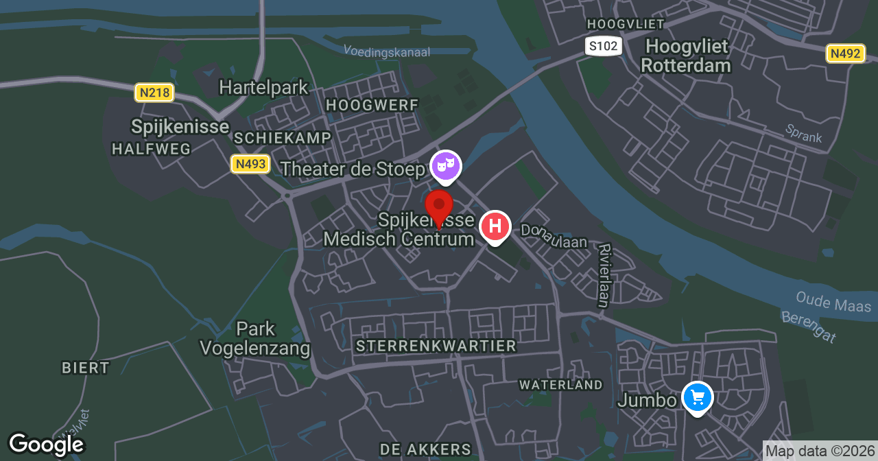 Kaart van de meldlocatie
