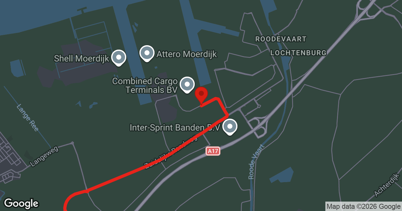 Kaart van de meldlocatie