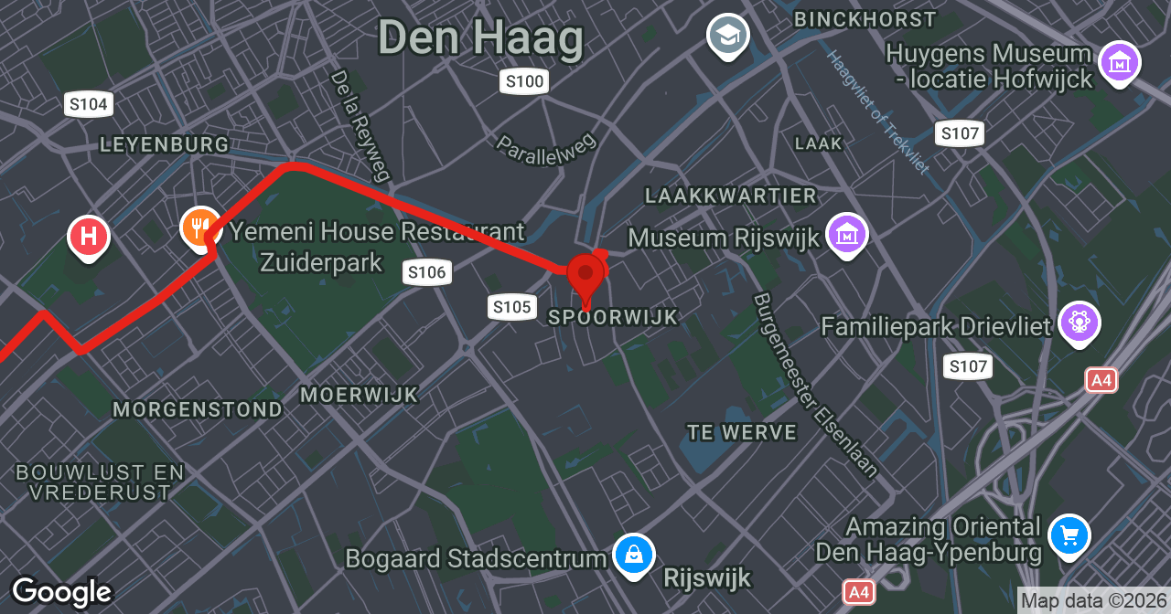 Kaart van de meldlocatie