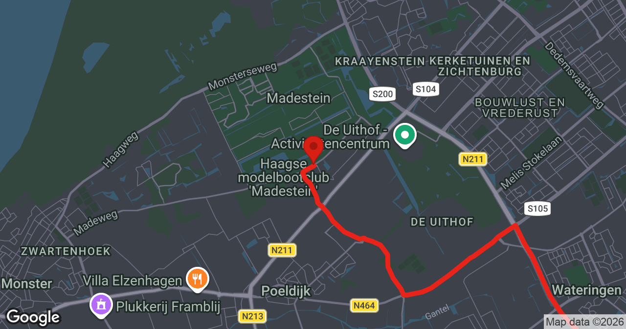 Kaart van de meldlocatie
