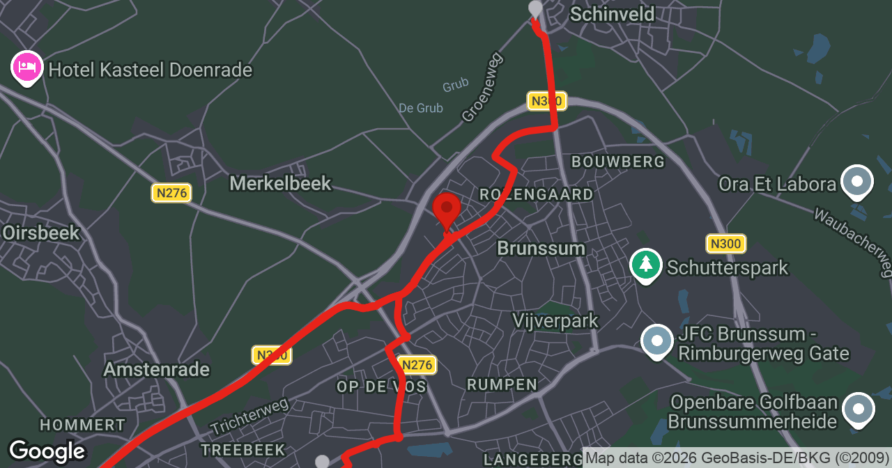 Kaart van de meldlocatie