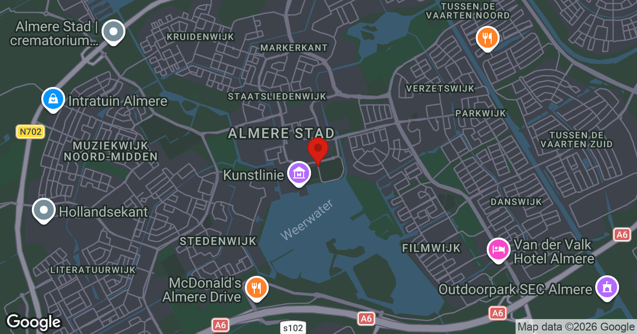 Kaart van de meldlocatie