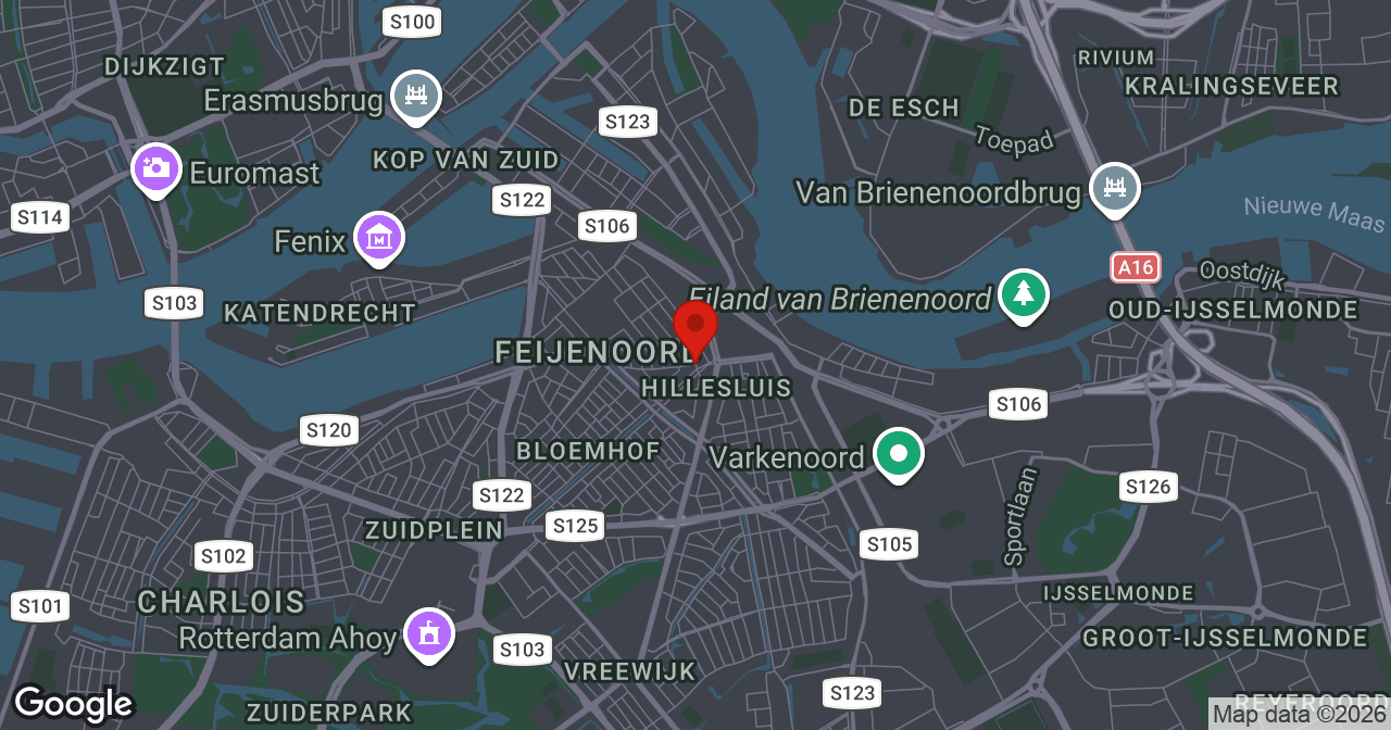 Kaart van de meldlocatie