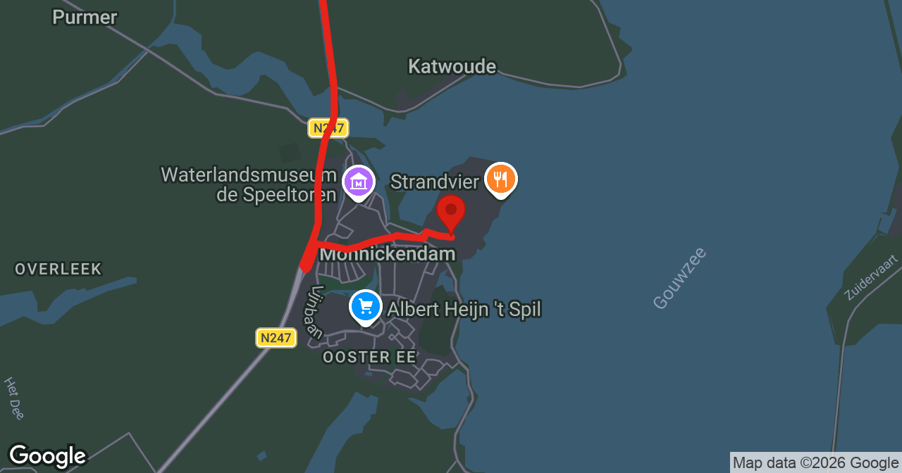 Kaart van de meldlocatie