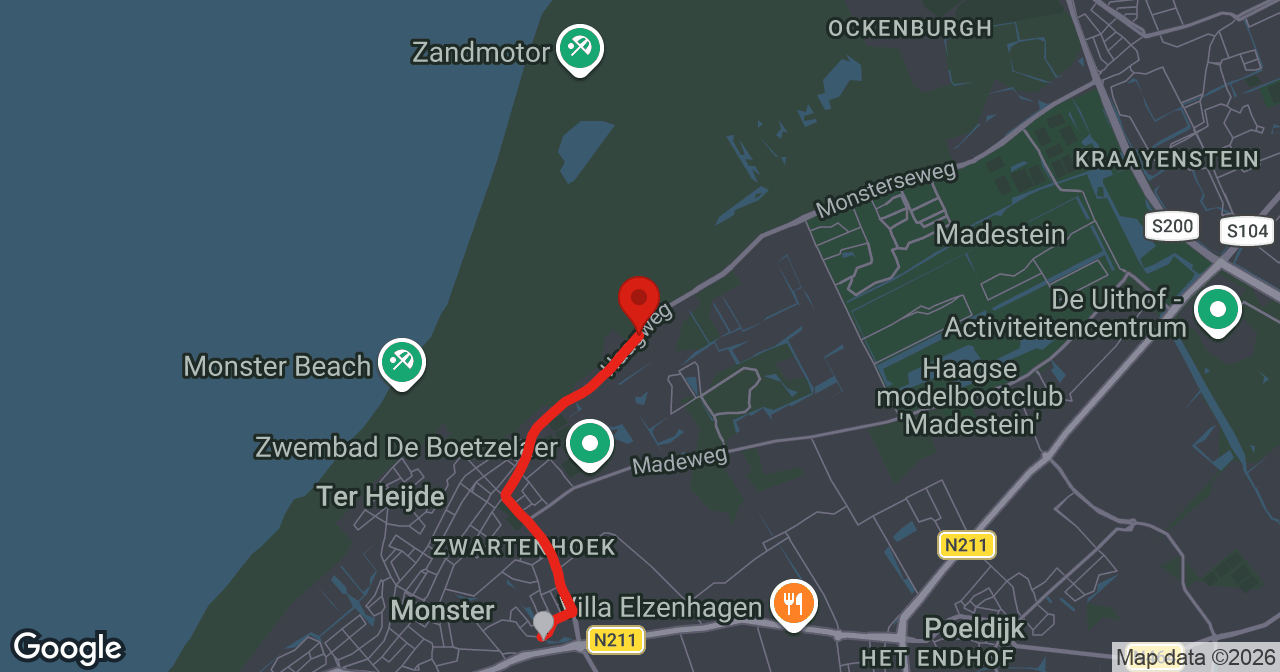 Kaart van de meldlocatie