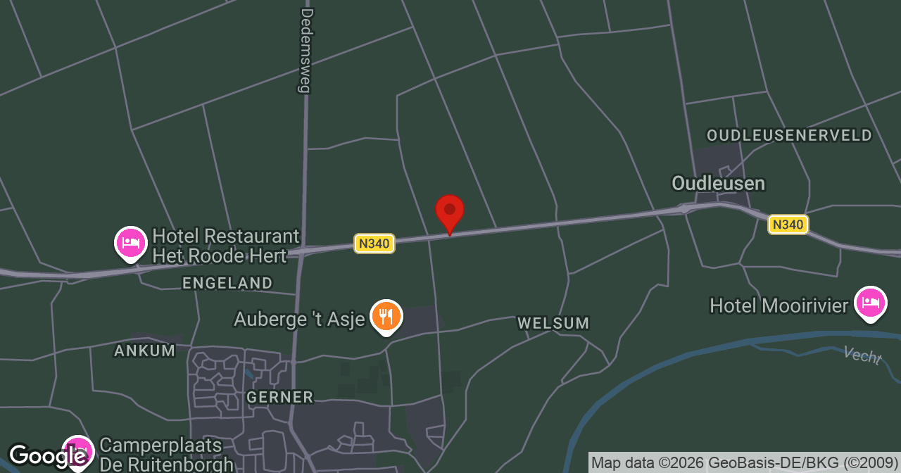 Kaart van de meldlocatie