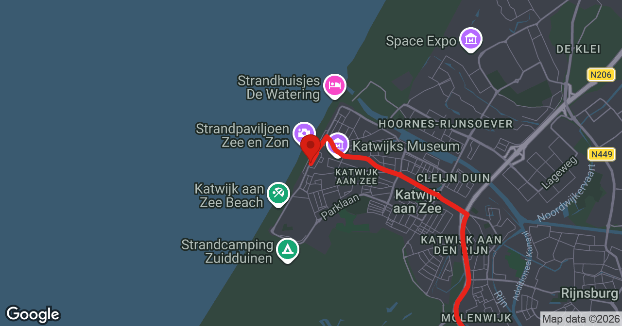 Kaart van de meldlocatie