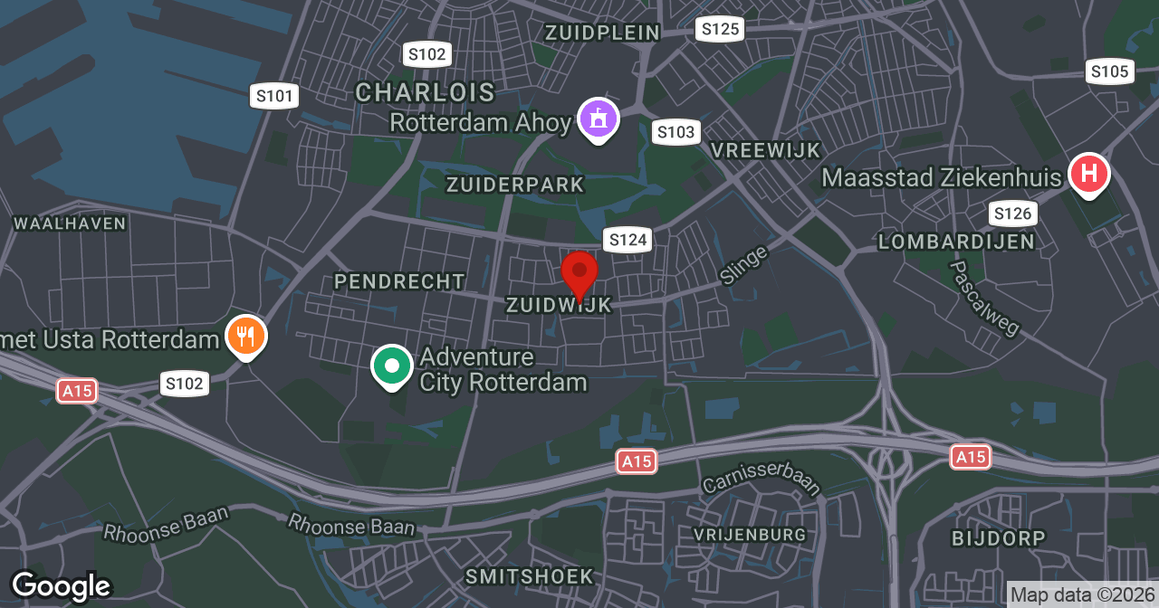Kaart van de meldlocatie
