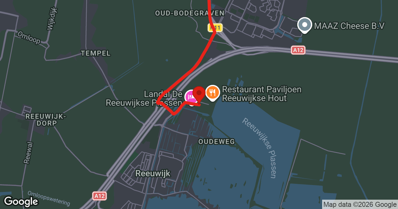 Kaart van de meldlocatie